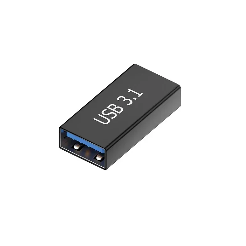 Super velocidade fêmea para USB tipo C adaptador, conexão extensor, conversor, 3.1