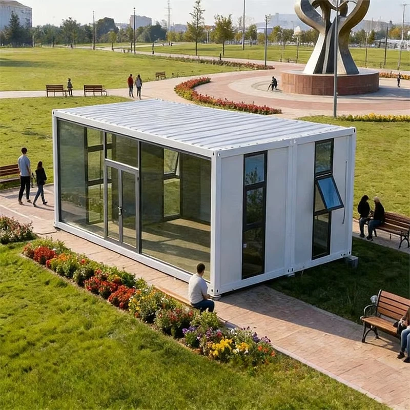 Customized Prefab Modular Home 40ft Foldable Container House Expandable Folding House Direct Sale