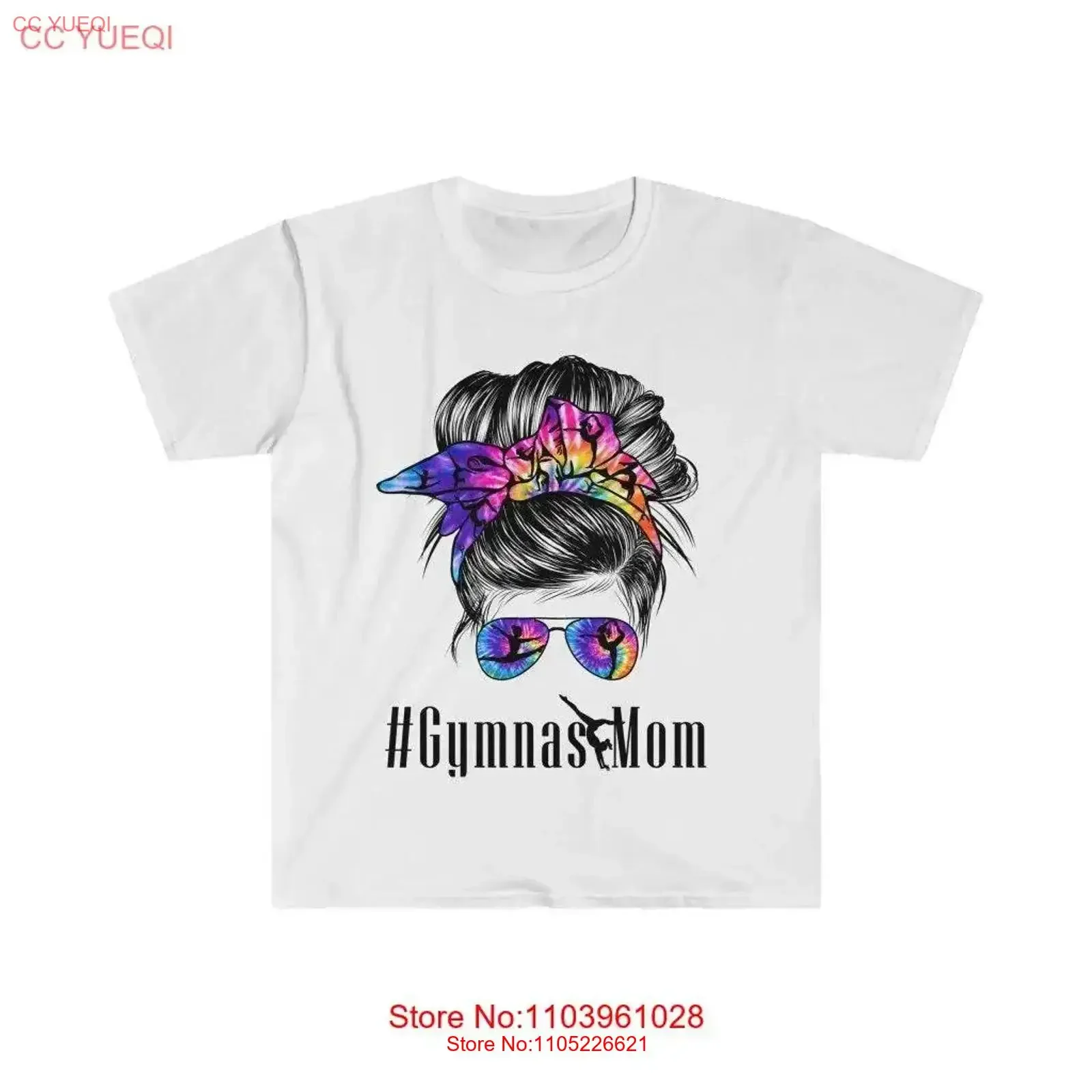 Gymnastics Mom Softstyle T Shirt vintage Washed homme Stylish Soft Unisex fashion Versatile Casual Comfortable graphic