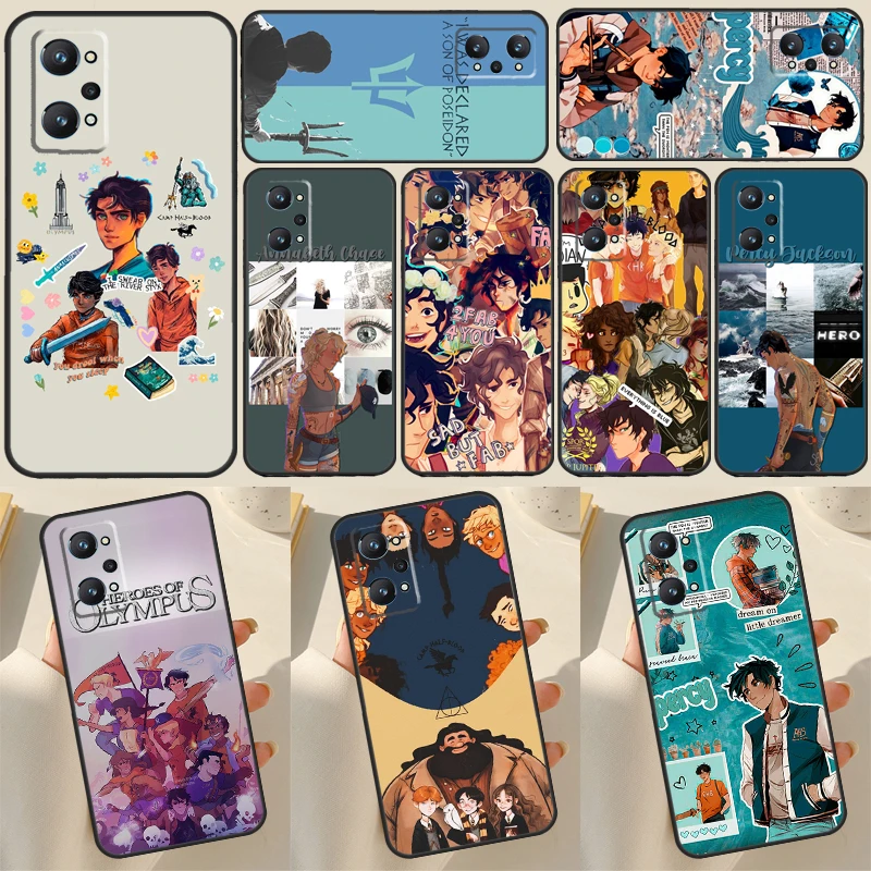 Cartoon Movie P-Percy Jackson For Realme C33 C55 C35 C31 C30 C21Y GT Neo 5 10 Pro Plus OnePlus 11 Nord CE 2 3 Lite Case