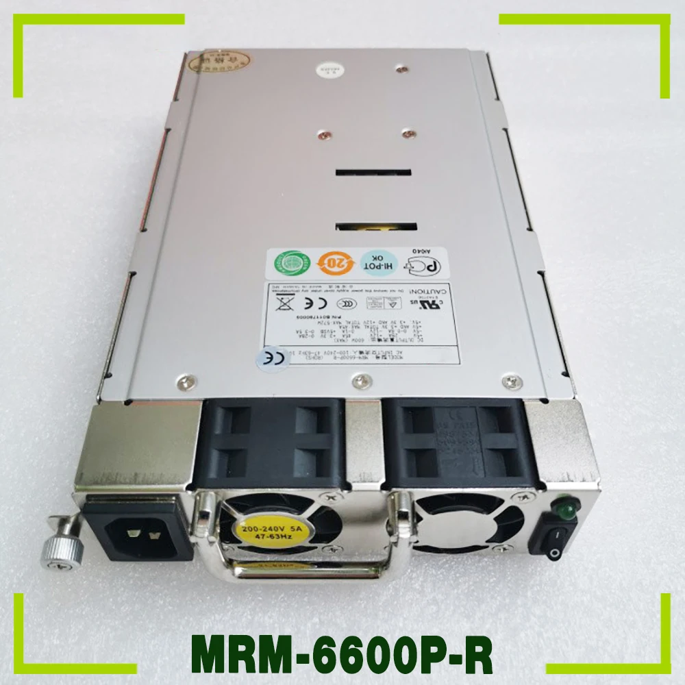 

For Zippy Server Power Supply B011790005 600W MRM-6600P-R