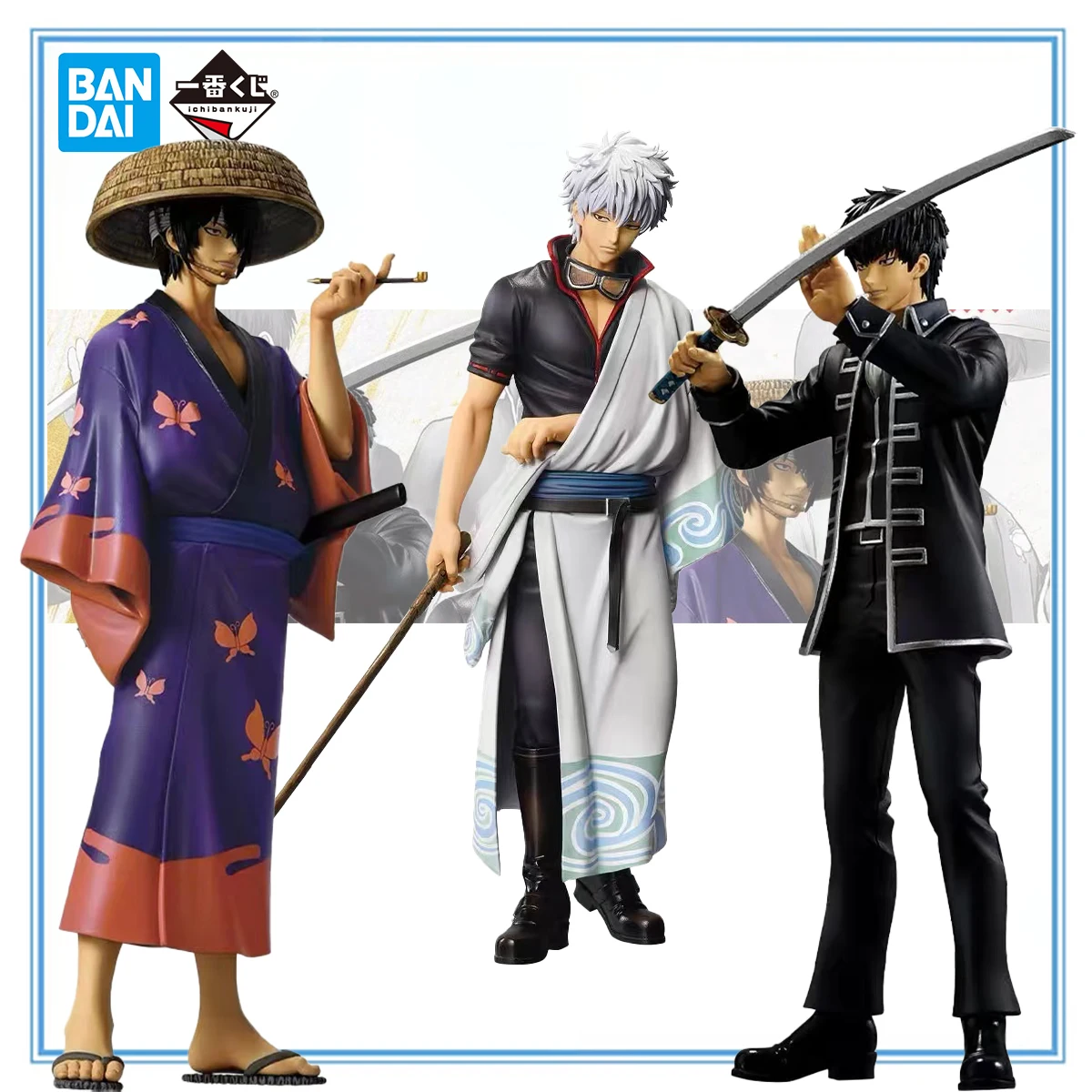 

Original Bandai Spirits Ichiban Kuji Gintama Sakata Gintoki Takasugi Shinsuke Hijikata Toshirou Anime Figure Action Figure
