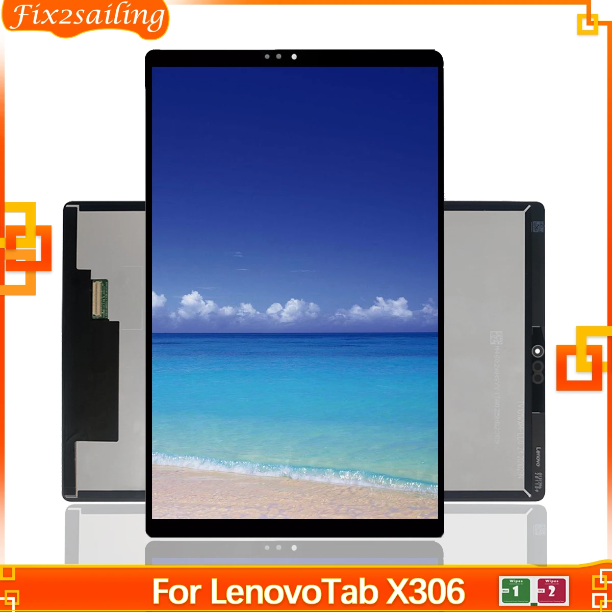 

LCD For Lenovo Tab M10 HD 2nd Gen TB-X306F TB-X306X TB-X306V TB X306 Display Touch Screen Digitizer Assembly Tested