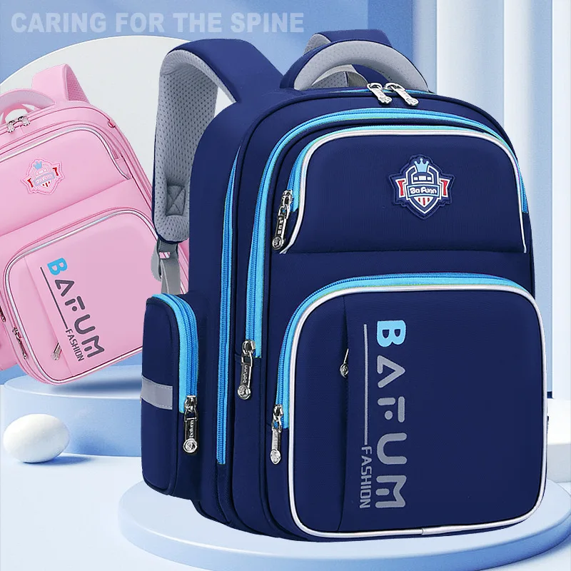 Large Capacity Children's Backpack for Boys And Girls Load-Reducing Spinal Protection Schoolbag Durable Kids' Bag Backpack