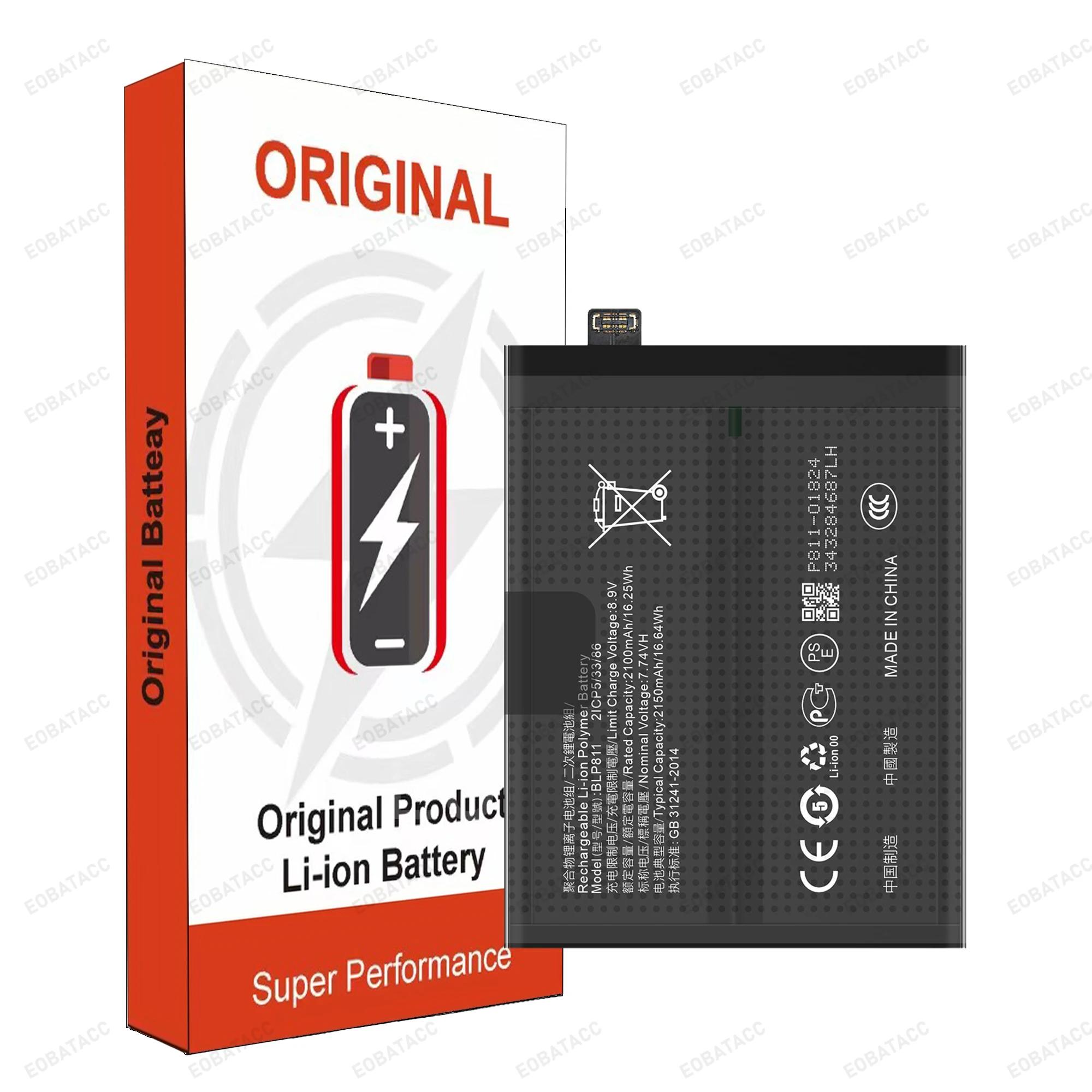 2026 Years New High Quality BLP811 BLP819 BLP823 BLP835 Battery For OPPO RENO 5 5G/reno5 4G/RENO5 pro/Reno 5F/Reno 5Z 5G Bateria