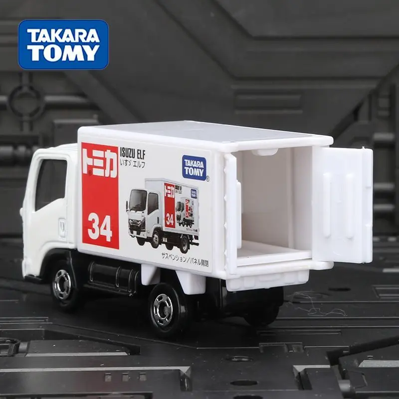 

TAKARA TOMY alloy car model Isuzu ELF truck 917342 diecast toy vehicle