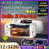 AYN Odin 2 Portal Handheld Game Console 7 Inch 120HZ Screen Android 13 8000mAh 8Gen2 Open Source Portable Console PS2 PSP Gifts