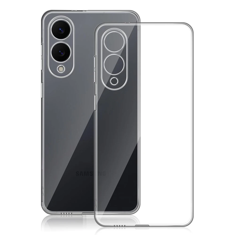 

Original Clear Silicone Ultra Thin Soft Case For Samsung Galaxy S25 S 25 Edge S25Edge Transparent Clear Back Cover Shockproof