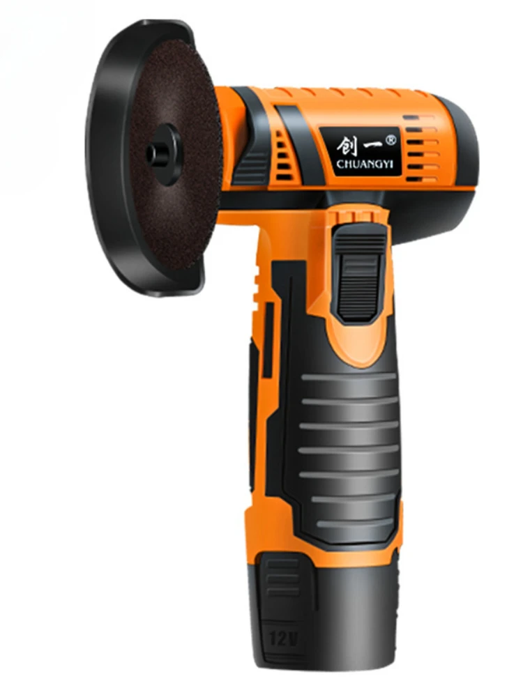 ~~Mini Angle Grinder Electric Household Power Tools Da Rong Brushless Hand Grinder Charging Lithium Battery