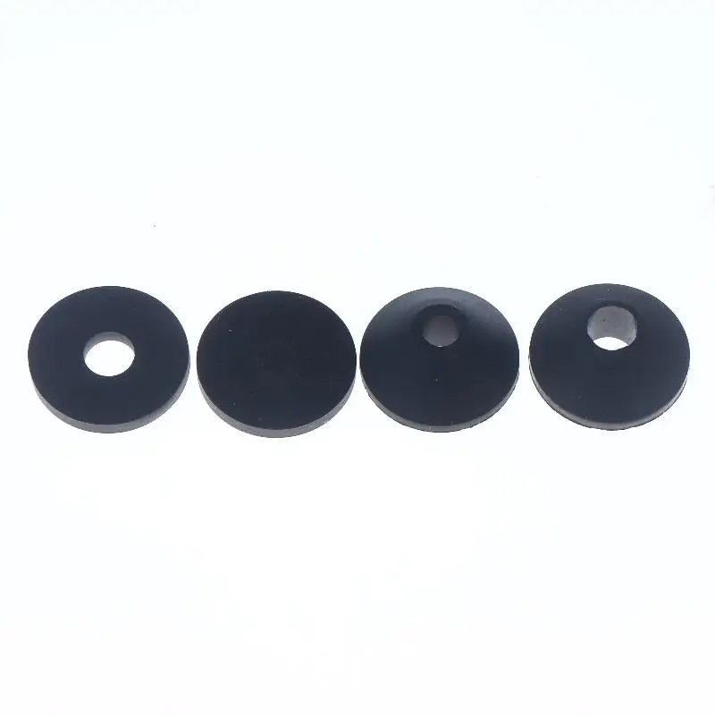 New 10Pcs Conical Toilet Bolt Rubber Washer Beveled Gasket Washers Leakproof Washers Toilet Seats Screws Replacement Part