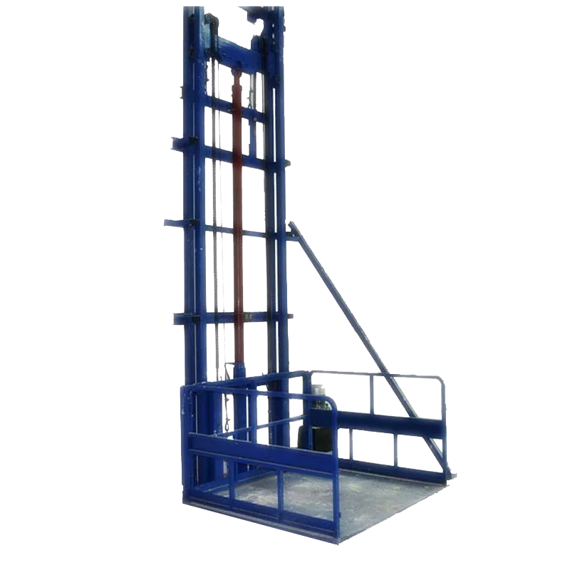 Hydraulic small warehouse wall mounted cargo lift