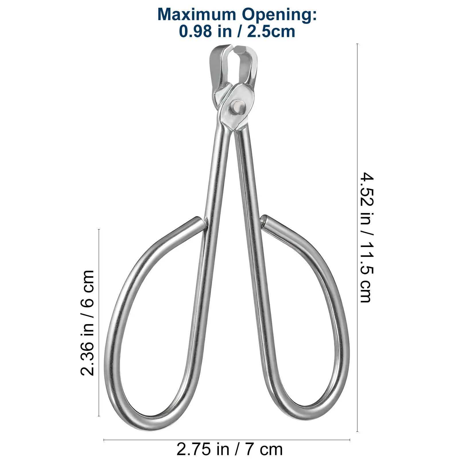 Stainless Steel Multi-Function Nut Cracking Pliers for Pine Nuts Pistachios Watermelon Seeds Melon Seeds Wear-Resistant