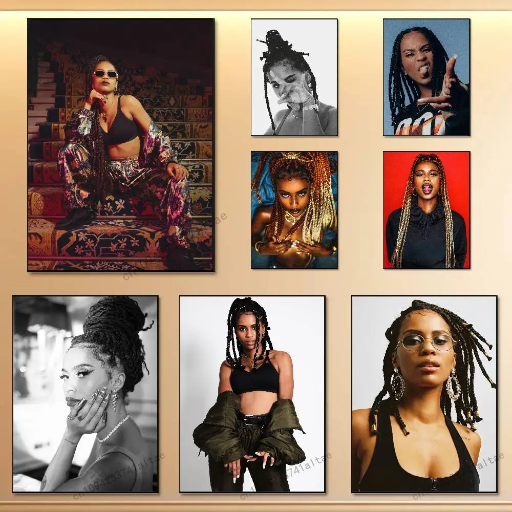 

Cute I-IAMDDBES Singer Poster High Wall For Home Office Bedroom Living Room Hallway Bar Perfect Gift Quality