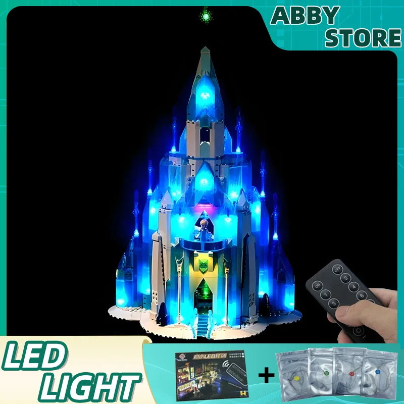 

DIY RC LED Light Kit For LEGO 43197 The Ice Castle (Only LED Light,Without Blocks Model)