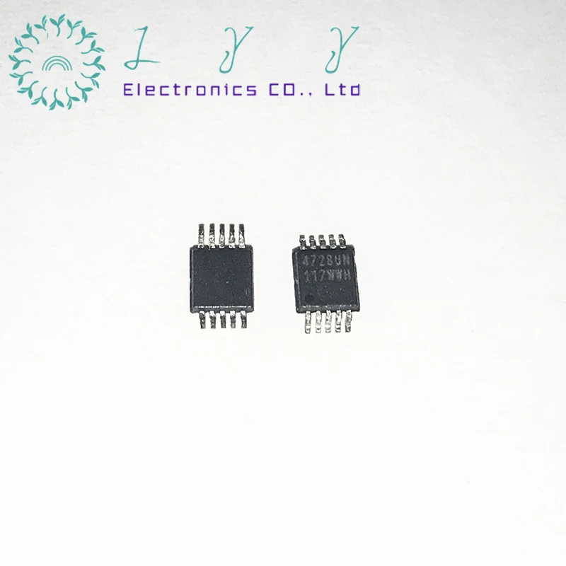 10Pcs/LOT New MCP4728-E/UN MCP4728 4728 4728UN MSOP10 DAC 12BIT W/I2C