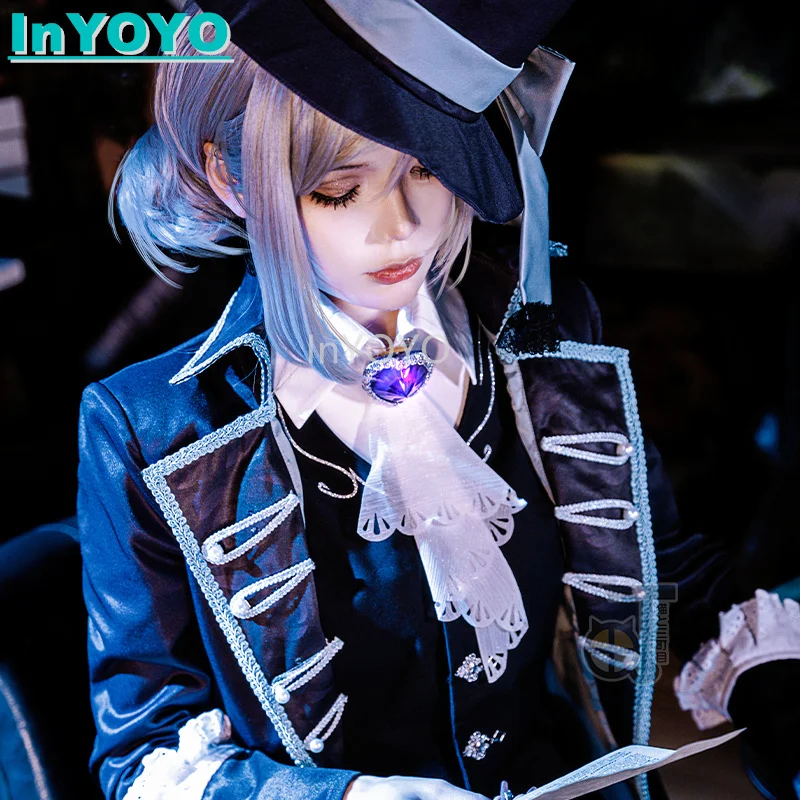 InYOYO Vertin Cosplay Reverse:1999 Costume Game Suit Fashion Handsome Uniform Role Play Halloween Party Outfit Women S-XL New 20