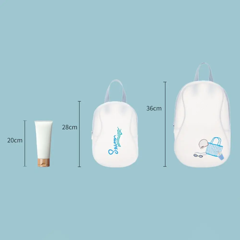 

Fashion EVA Waterproof Storage Bag Large Capacity Dry Wet Separation Makeup Bag Easy To Clean Portable Swimming Handbag Sports