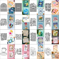 Metal Cutting Dies Stained Glass Window diy Scrapbooking Photo Album Decorative Embossing PaperCard Die