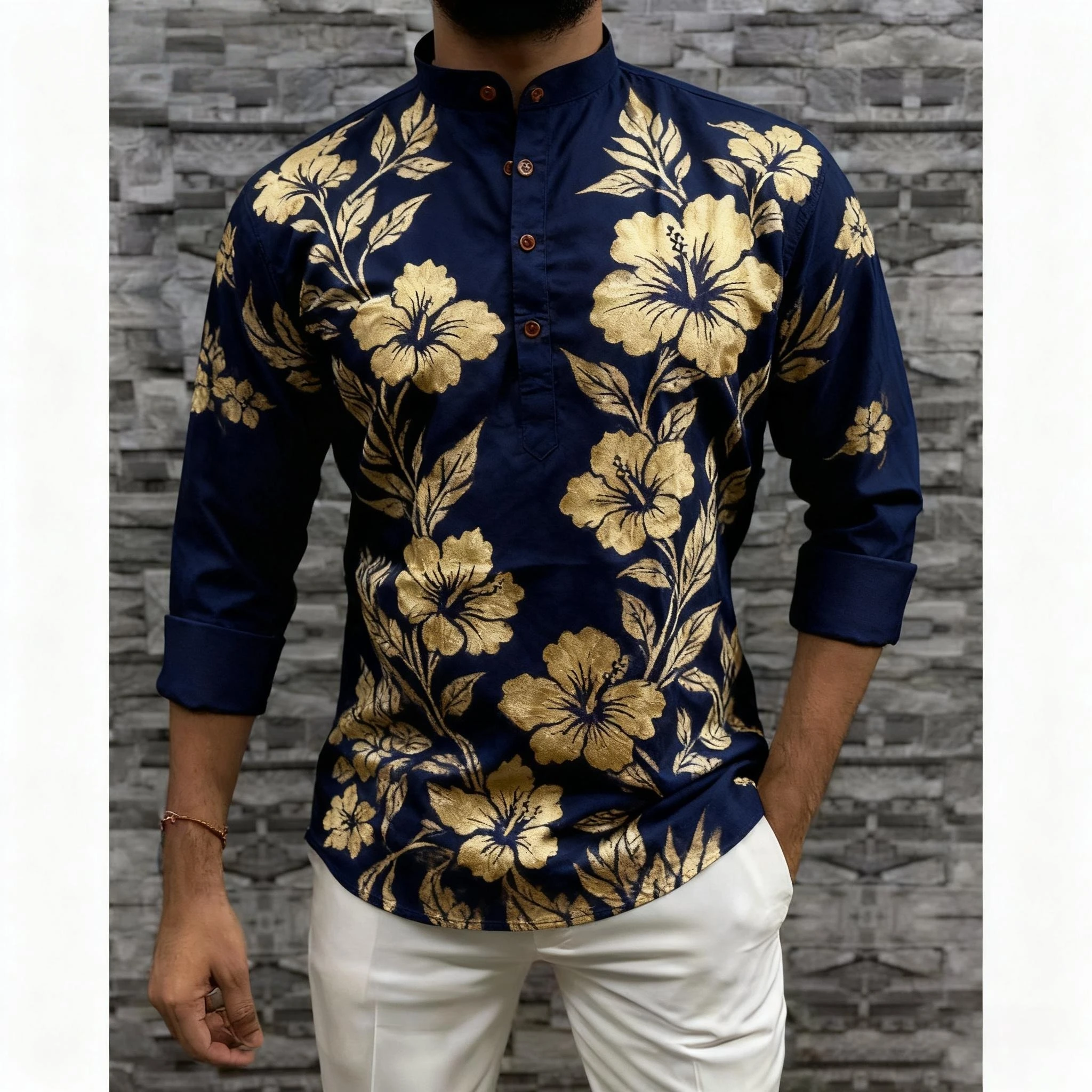 

Мужское кимоно с длинными рукавами и принтом Джубба Тобе, одежда для Саудовской Мусульманской Абая, кафтан, исламские топы для мусульман, Vetements Homme Musulman