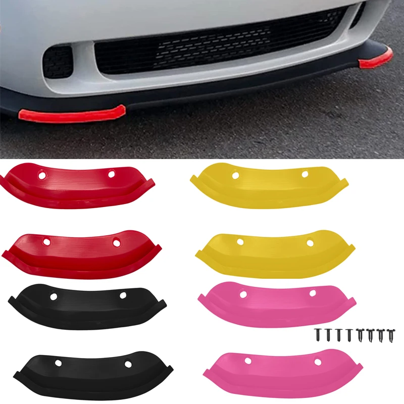 2Pair Voodonala Front Splitter Bumper Lip Protector for Dodge Challenger HellCat Widebody 2015-2021