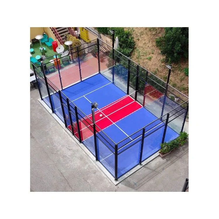 Suministro de fábrica Padbol Court 10m*6m Suplemento de cancha de Padbol de fútbol en China