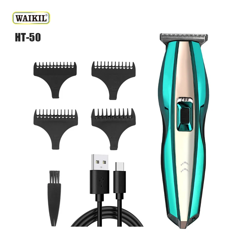 

WAIKIL professional men's electric hair clipper body hair trimmer oil head electric clipper USB rechargeable cordless Barber