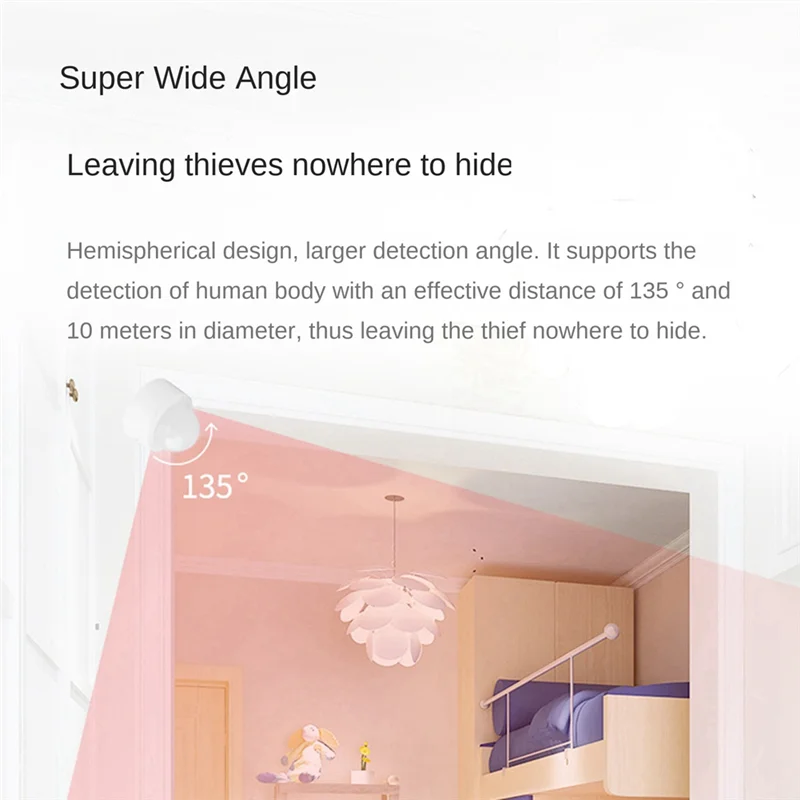 Summer Sale Zigbee Smart Human Presence Sensor Infrared Light Sensor Detector With Alarm For Home Smart Life