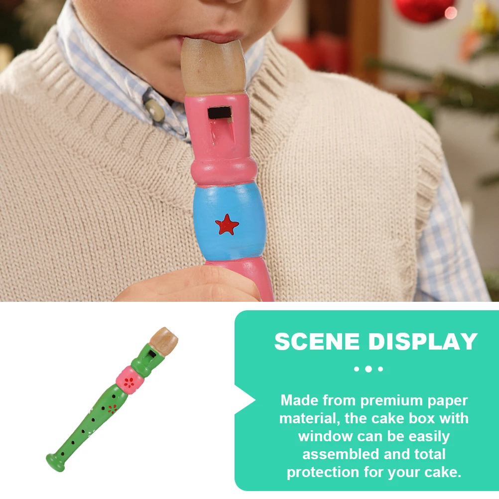 

Wooden Flute Hole Kid Instruments Toy Cognitive Development Baby Musical for Kids
