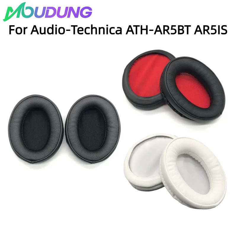 

Replacement Protein Leather Ear Pads Cushion Cover Earpads for Audio-Technica ATH-AR5BT AR5IS Headset