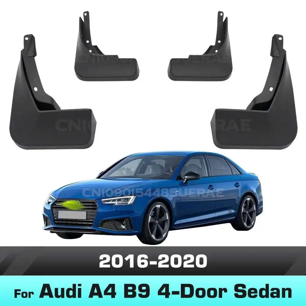 

For Audi A4 B9 2016 2017 2018 2019 2020 Fender Mudflaps Splash Guards Mudguards Mud Flaps car Accessories
