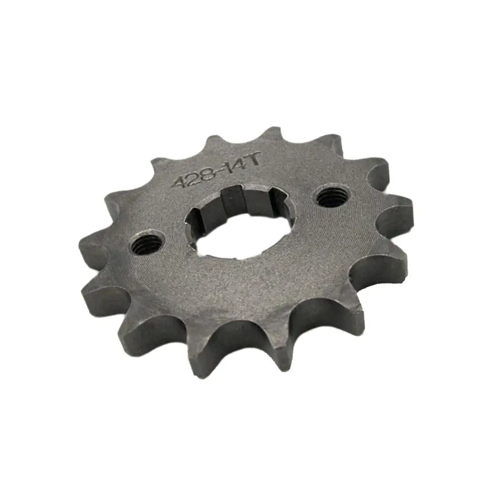 14T 428 Chain/Pitch 20mm Front Sprocket Cog for Pit Trail Dirt Bike ATV Quad