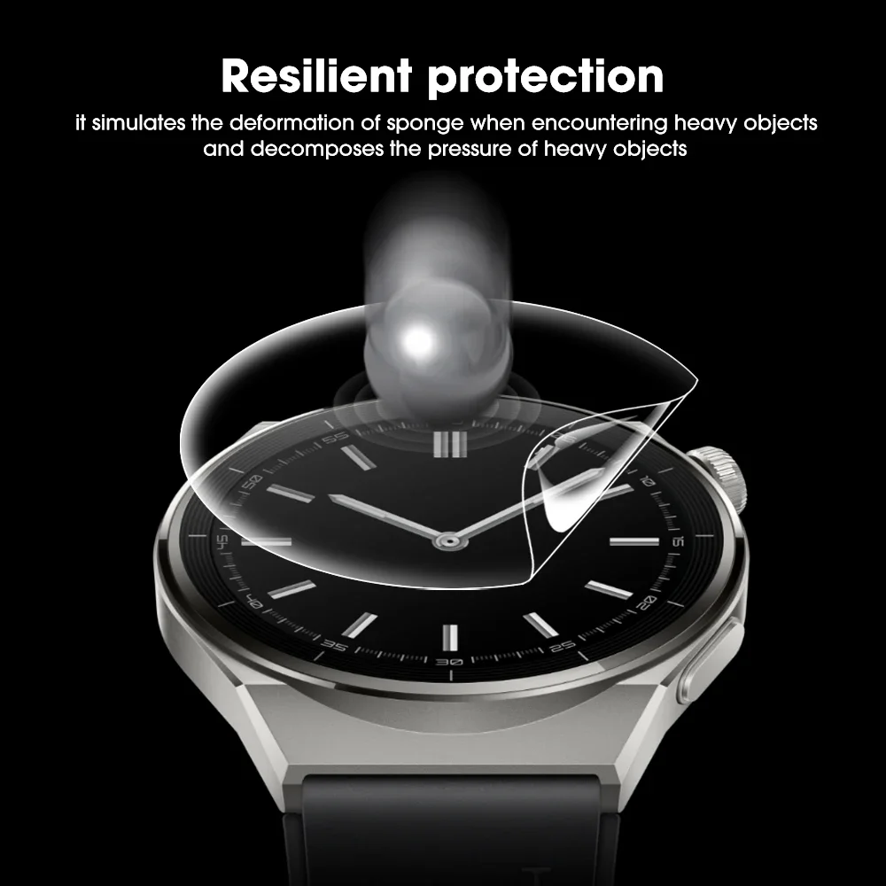 HD Hydrogel Film For Huawei Watch GT3 GT2 46mm 42mm Soft Screen Protector Cover For GT3 Pro 43mm 3Pro GT CYBER Not Glass 2023