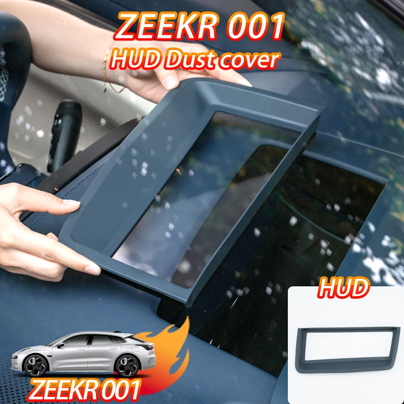 

For ZEEKR 001 HUD dust cover,HUD display protective cover, car interior decoration ZEEKR 001 accessories ABS