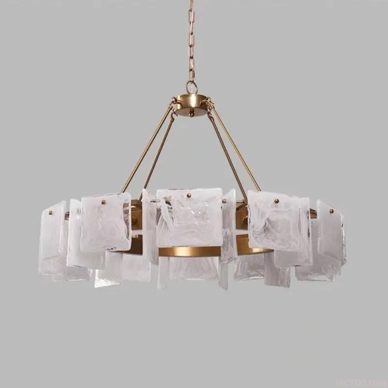 Postmodern model room light luxury chandelier creative designer villa living room dining room model bedroom chandelier