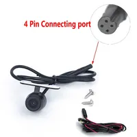 Reverse image Dashcam HD 4 Pin Small Butterfly Dashcam HD Night Vision waterproof sun protection