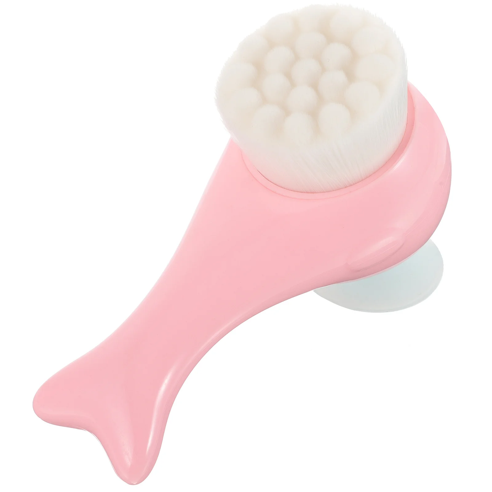 Scrubber per il viso Spazzola per la pulizia del viso Strumento esfoliante in plastica premium per la rimozione dei punti neri Cura quotidiana della pelle Uso in viaggio