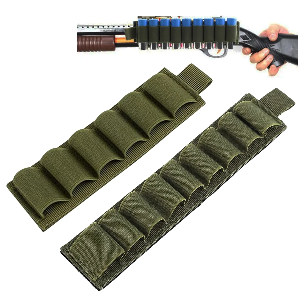 

6/9 rifle magazine ammunition 12/20 caliber stock stock hook and loop style bullet belt tactical shooting game