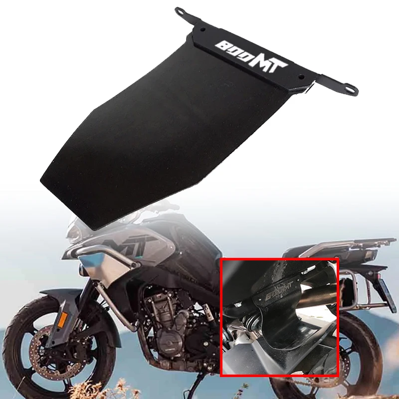 

For CFMOTO 800MT MT800 2021-2024 Motorcycle Accessories Rear Mid Mounted Shock Absorption Mudguard 800 MT Splash Fender Guard