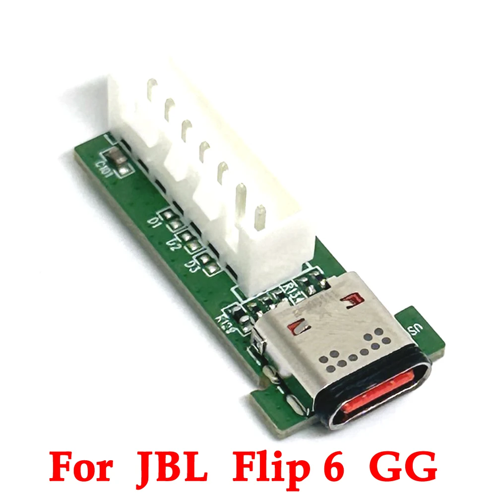 For JBL Flip 6 TL GG Original Brand New USB Charge Jack Power Supply Board Connector Bluetooth Speaker Flip 6 Type-C Interface
