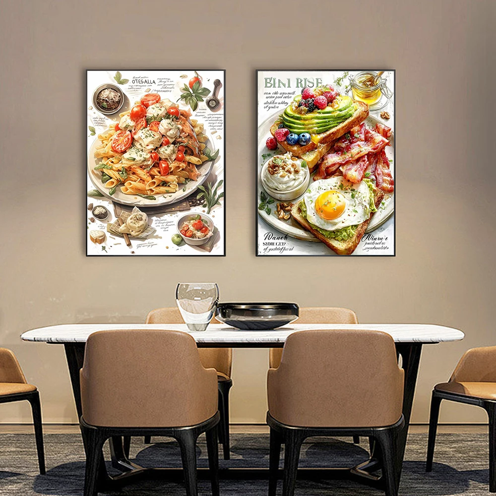 Pintura de Diamantes de Comida - Embroidery Kitchen reseña y precio