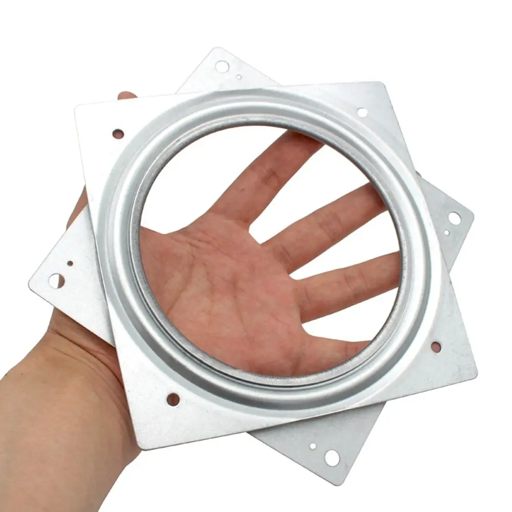 2/3/4/6 Inch Hollow Furniture Hardware 360 Degrees Swivel Plate Free Rotating Ball Bearing Lazy Susan
