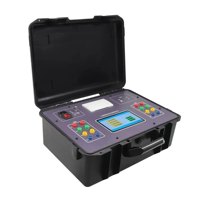FUZRR ES3080 Three-Channel DC Resistance Tester with Touch Screen Direct-Current Resistance Transformer DC Resistance Tester