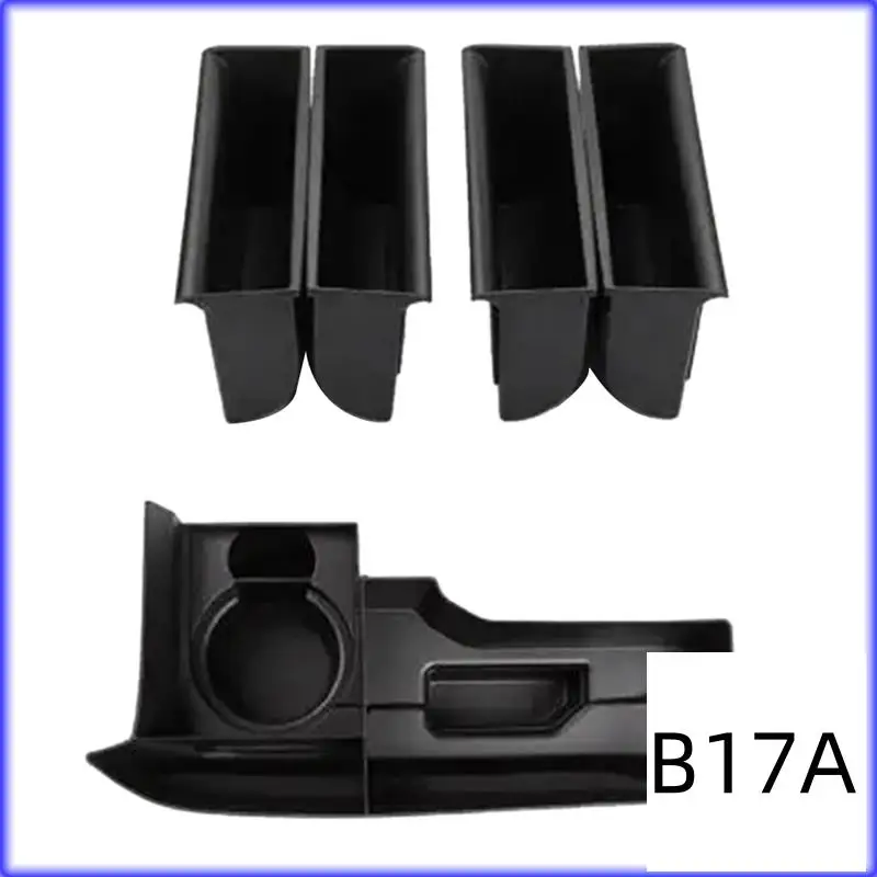 

BT-1Set Central Storage Box+Car Door Organizer Case For Land Rover Discovery 4 LR4 2013-2016 Parts Phone Tray Cup Holder Box LHD