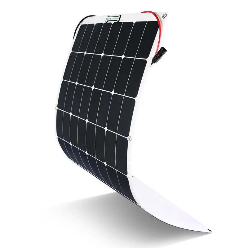 High Quality 23.5% Efficiency Solar Flexible Panel 100W 200W 300W Portable Mobile Style