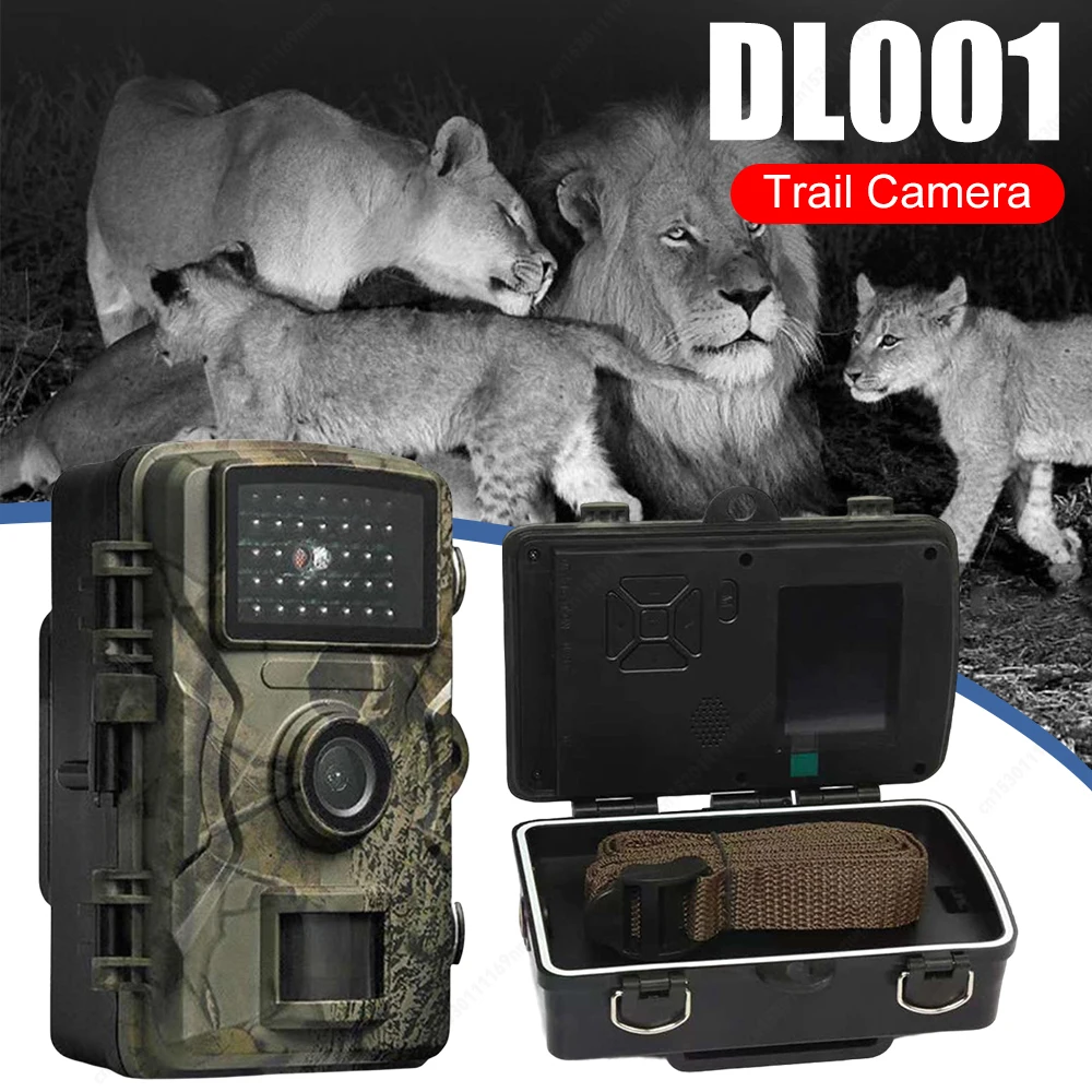 

Infrared Night Vision Security Cam Waterproof Wildlife Camera Motion Activated Animal Observation Camera for Scouting Hunting