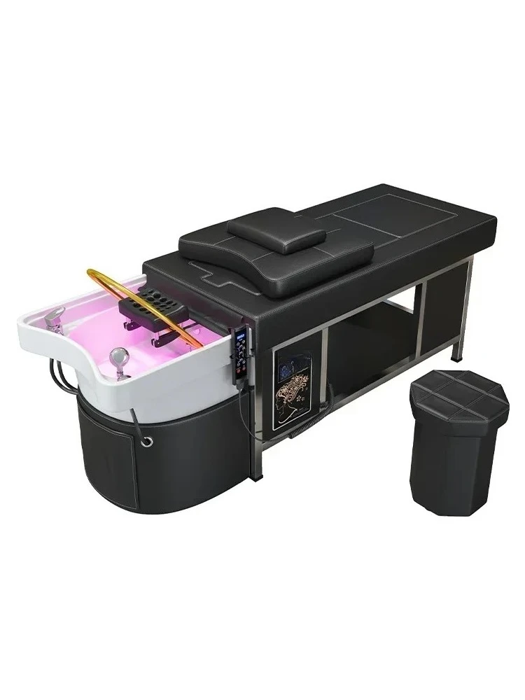

Automatic Smoke-Free Moxibustion Bed Beauty Salon Special Fumigation Thai Head Therapy Shampoo Chair