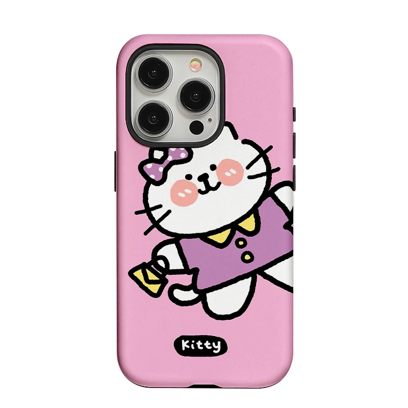 

Original cartoon suitable for Apple 16Promax frosted phone case iPhone 15Promax personalized phone case 14Promax 2-in-1