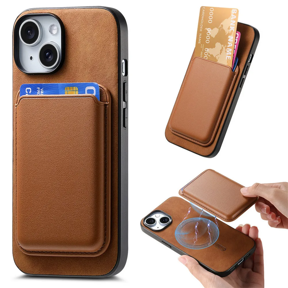 

For Xiaomi 15 Pro 5G Luxury Case 2In1 Detachable Leather Card Coque for Xiaomi 15 Magnet Back Cover Mi 15 15Pro Funda Shockproof