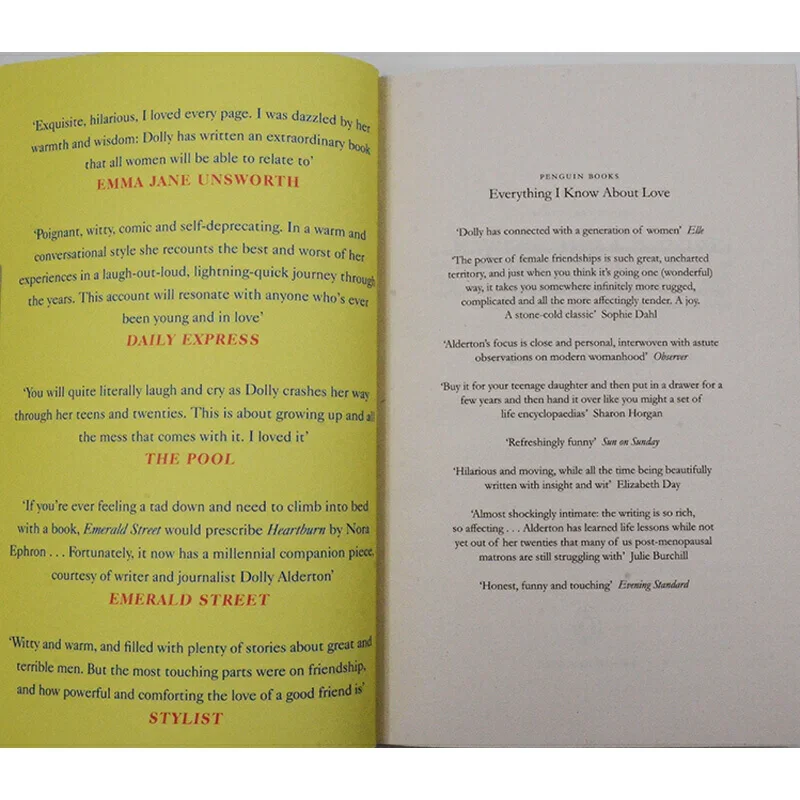 كل ما أعرفه عن الحب والكتب الأكثر مبيعًا باللغة الإنجليزية والروايات السيرة الذاتية والبيلدغرافية غلاف فني 9780062968791