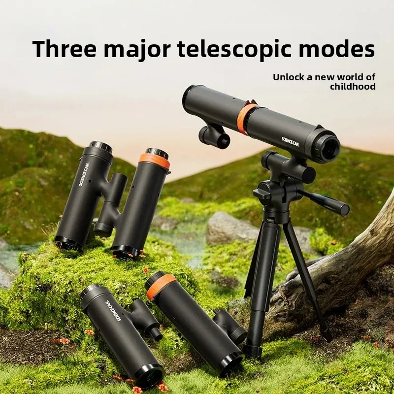 Entry‑Level High‑Magnification HD Astronomical Telescope Portable Optic Scope Outdoor Observation Kids Educational Toy Supplies